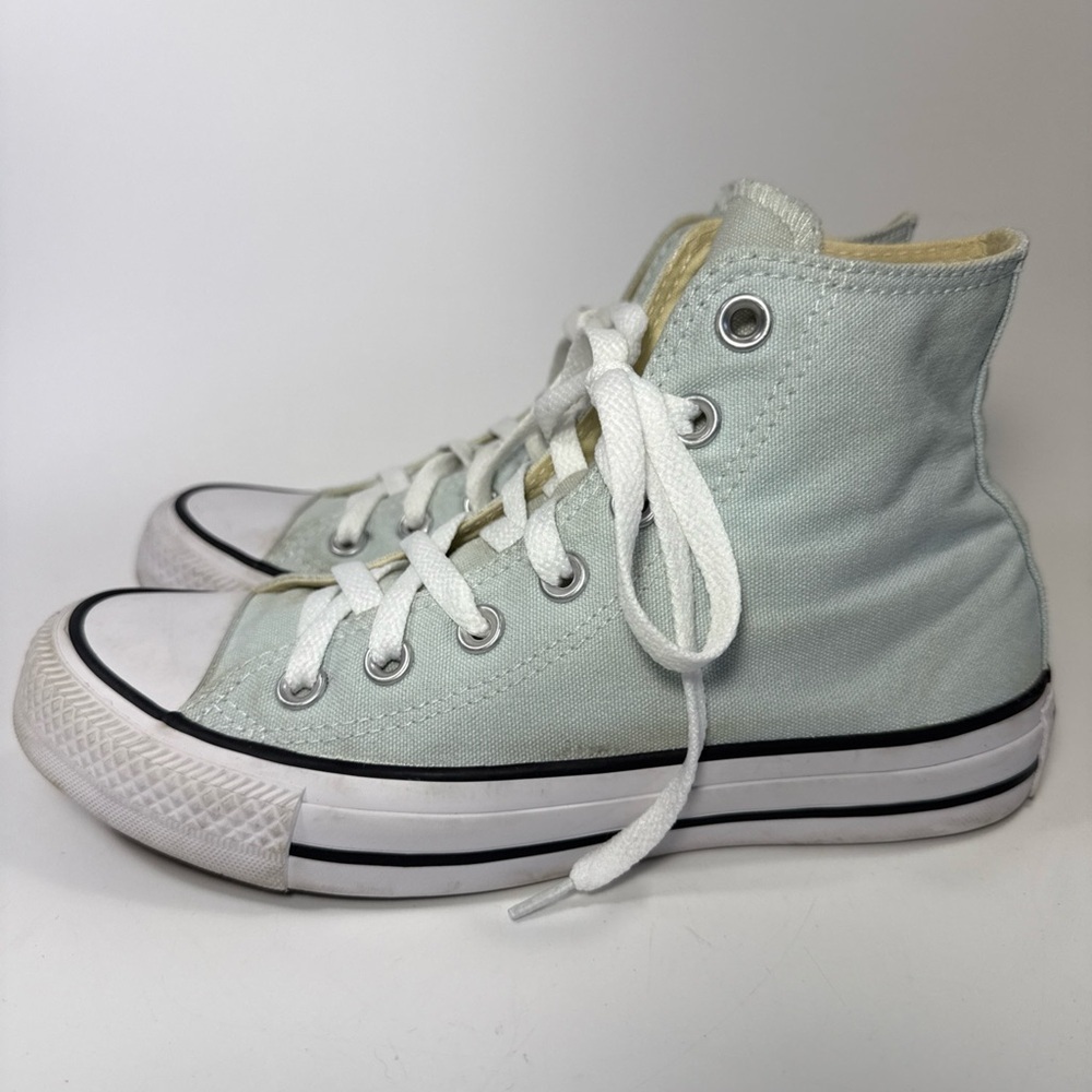 Converse glacier Blue High-Tops size 6